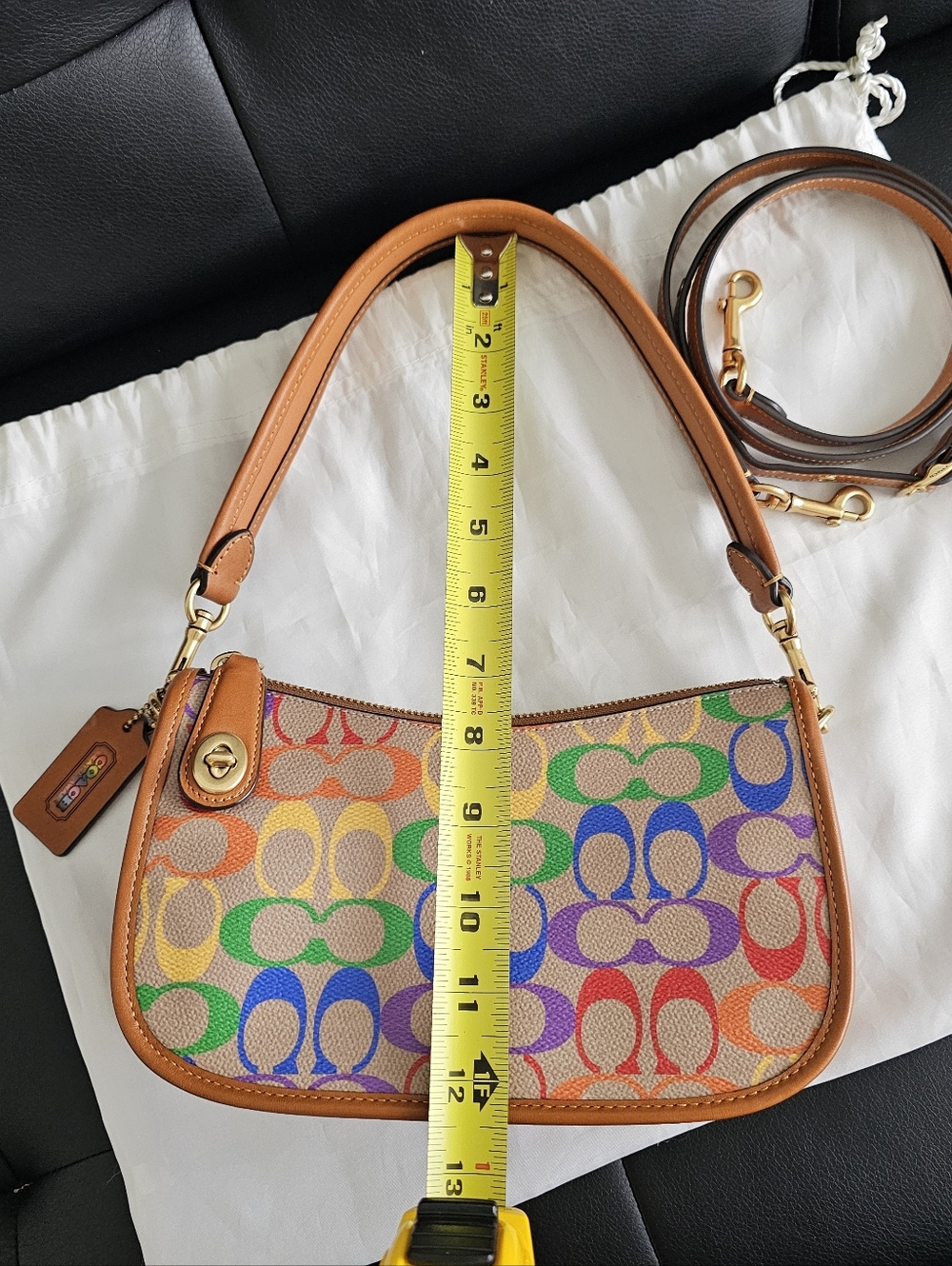Authentic Limited Edition Coach Swinger Bag - PRICE FIRM - Picture 9 of 11